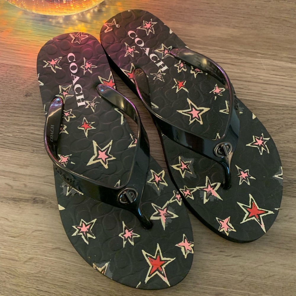Coach Flip Flops
